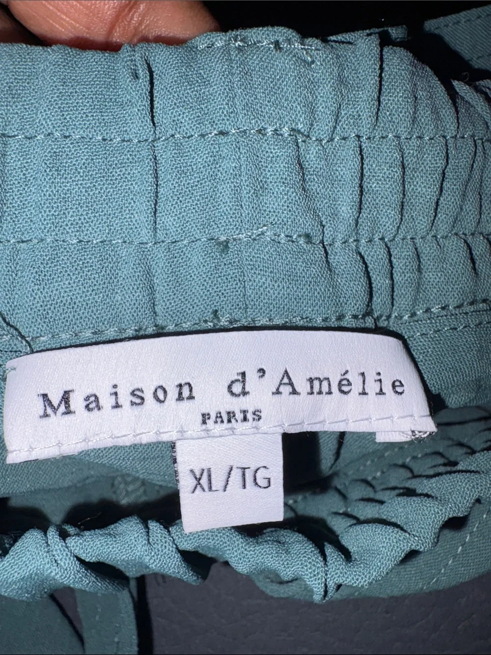 Maison d’ Amelie Belted Shorts
